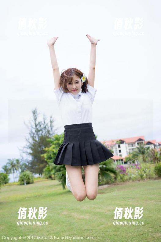 MiStar魅妍社 - 周小然的“甜心”写真，下载它就像收获了恋爱的味道，心虚吗？