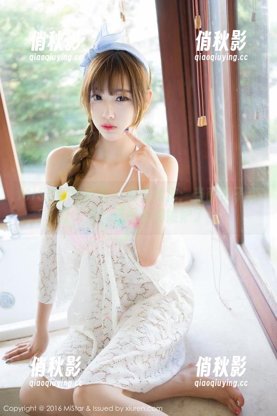 MiStar魅妍社 - 图库新作：当萌奈子变身天使，连小鸟都嫉妒了！