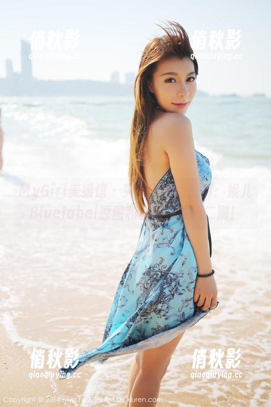 MyGirl美媛馆 - 突破天际的短裤：妮儿Bluelabel原图和图集都值得二刷！