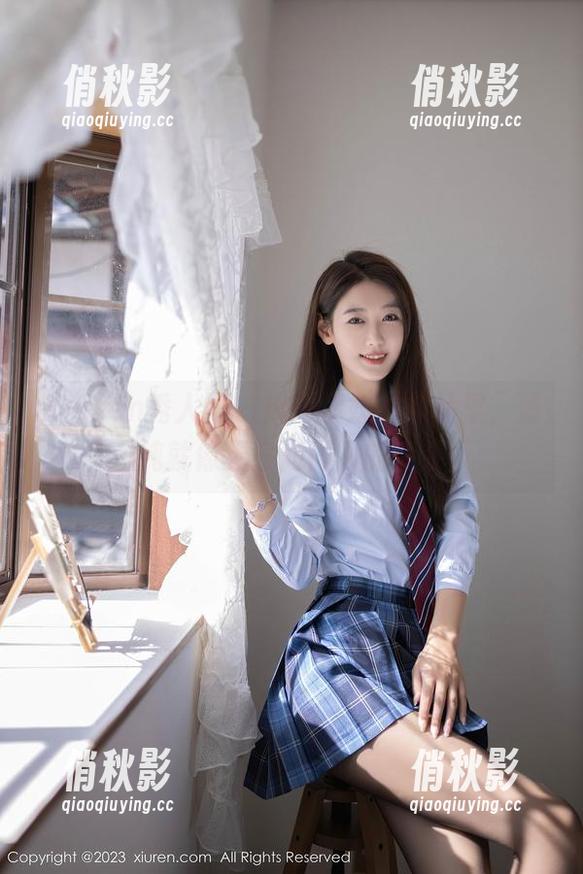 Xiuren秀人网 - 麻布学妹的作品里，清纯就像无意间闯入的清泉