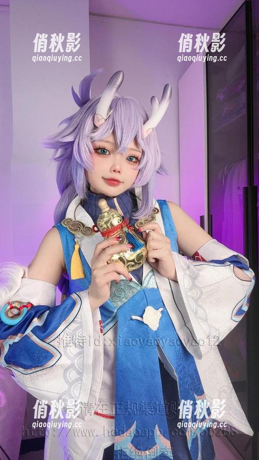 小瑶幺幺的新春写真合集，确实换了个妆，实属原神众神之选！