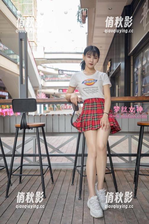 梦丝女神 - 乔儿的无圣光套图：肤色与黑色的情侣戏，完全不怕变调！