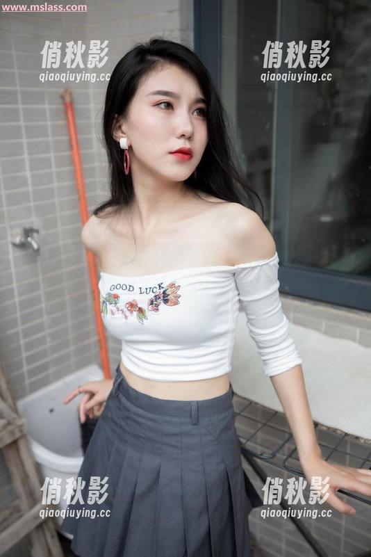 梦丝女神 - 说好的靴下女神，诗敏在定制写真中找到了灵魂。